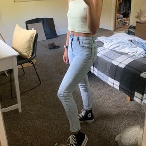 Levis 501 skinny jeans